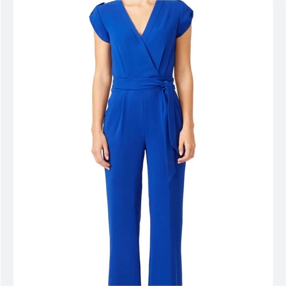 DVF BEAUTIFUL BRAND NEW COBALT JUMPSUIT - Picture 1 of 3